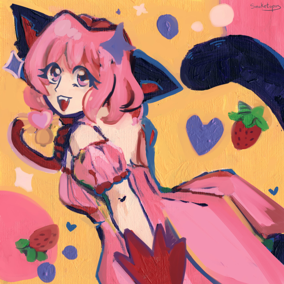 TMM piece I have as a print, started as an acrylic painting
